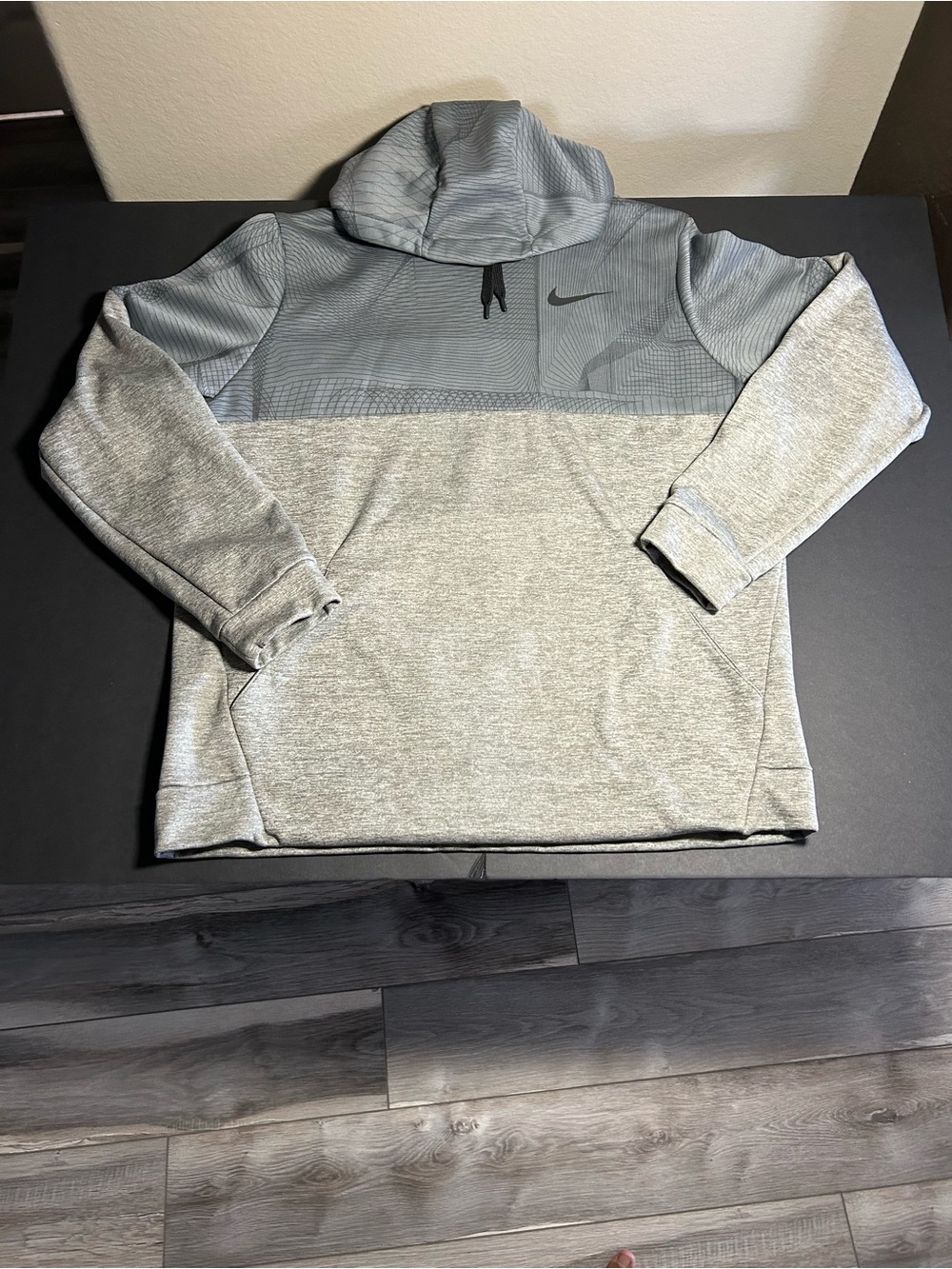 Grey Nike Dri-Fit Hoodie